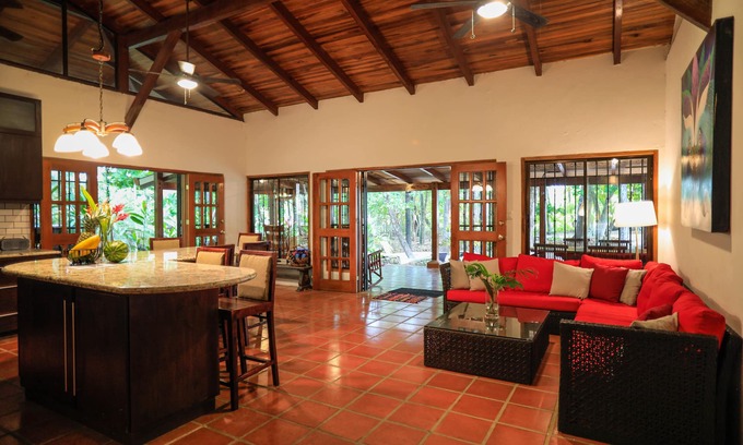Playa Santa Teresa House | SANTA TERESA BEACHFRONT Private 2 Acre Garden Estate, w/Housekeeping