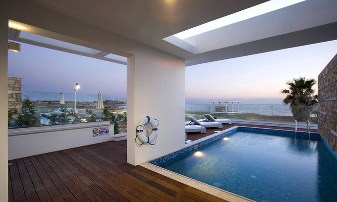 Paphos Villa | Sapphire Villa Sea Nearby Pool Sleeps 8