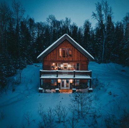 Notre-Dame-de-la-Merci Ski Chalet | Sara Chalet With Spa Hiking Trails