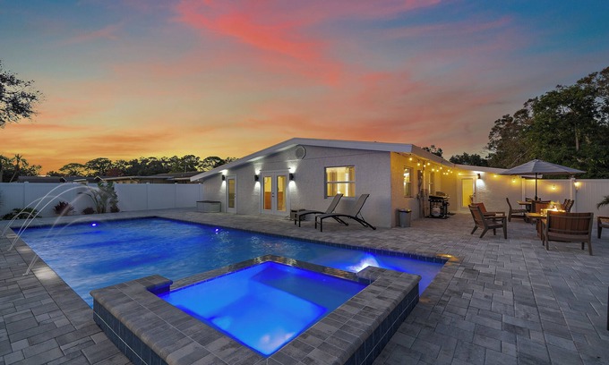 Alta Vista House | Sarasota Memories For a Lifetime, 3 Bedroom, 3 Bathroom With Large Heated Pool
