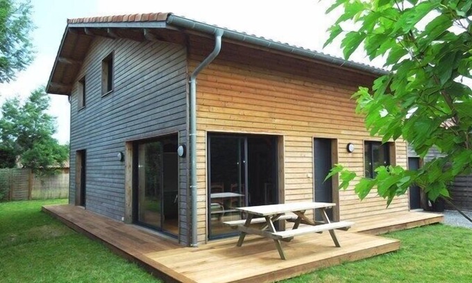 Saubion House | Saubion "Les Carolins", Pleasant wooden villa for 6 people.