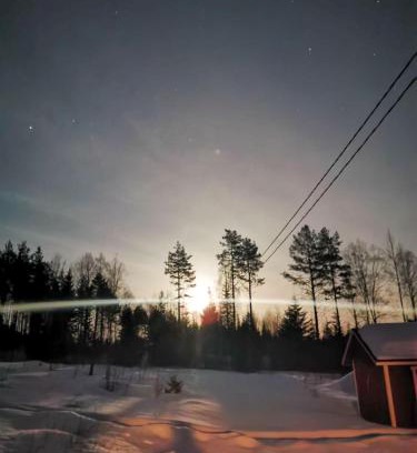 Kitee Ski Chalet | Saunamökki luonnon äärellä