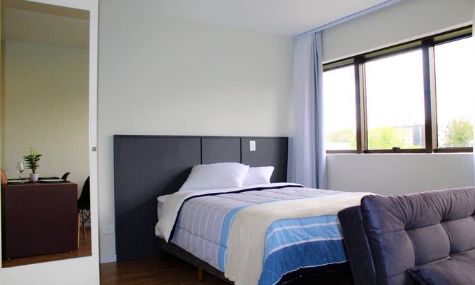 Civic Center Apartment | sb403- Studios do Bosque, Air Conditioning