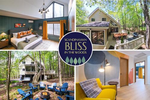 Gouldsboro House | Scandi Bliss Fall Colors, Lake & Game Room