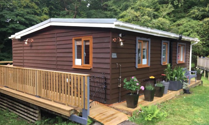 Bont Newydd House | Scarlett Cabin Glan Gwna