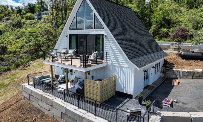 Afton House | Scenic A-Frame Near Trails and Wineries