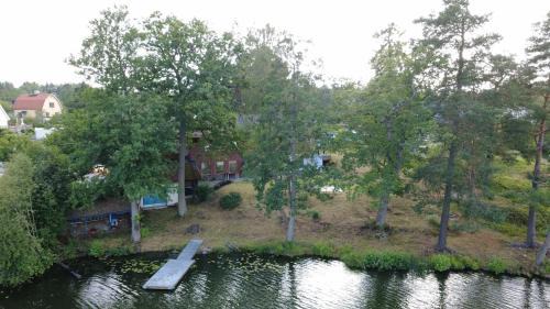 Huddinge Municipality House | Scenic Lakehouse near Stockholm with Sauna & Jetty