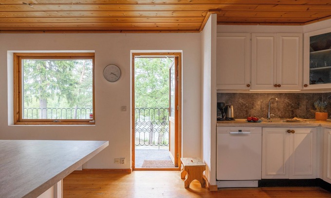 Huddinge Municipality House | Scenic Lakehouse near Stockholm with Sauna & Jetty