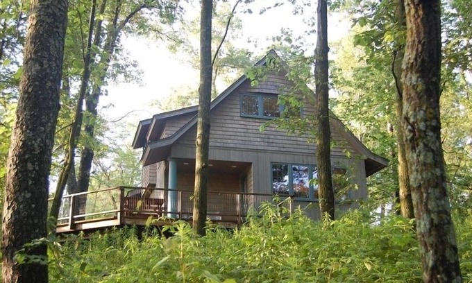 Fennimore Cabin | Scenic Luxury Cabin, Secluded Woods, Blue Ribbon Trout Stream