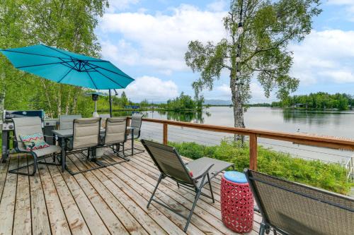 Big Lake House | Scenic Waterfront Big Lake Home Fish, Boat, Sled!