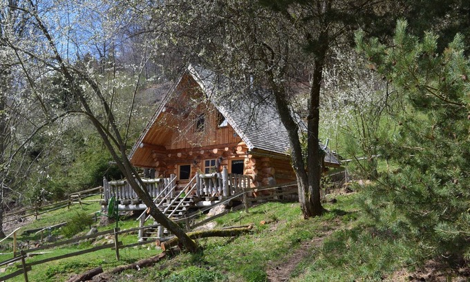 Le Hohwald Ski Chalet | Schlittor's chalet entirely made of logs