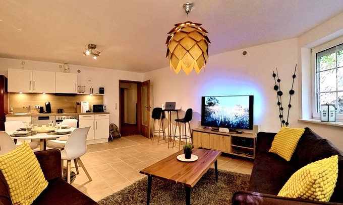 Schneverdingen Apartment | Schnuckenstube Souterrain im Grünen - in nur 20 Autominuten zum Heide Park