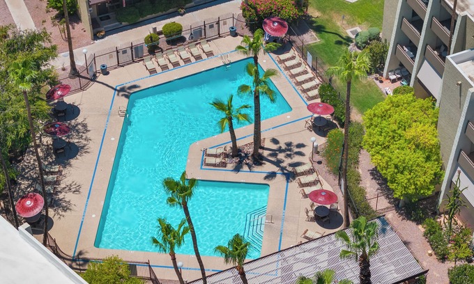 South Scottsdale Condo | Scottsdale: 2BR-Furnished, Pool, Foosball-Nearby Tesla Charging Station!