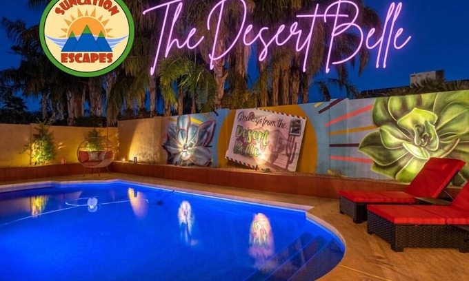 Sunset Ridge House | Scottsdale Star Wars Retreat! Pool~Game Room~BBQ~Outdoor Bar-NEW Fire Pit!