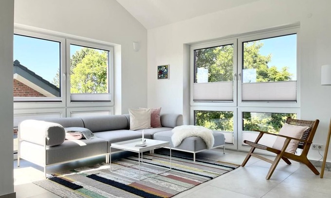 Fedderwardersiel Apartment | Sea and comfort - vacation apartment PIT with balcony and directly on the North Sea dike!