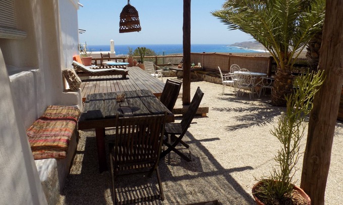 La Isleta del Moro House | Sea and mountain views. With charm. Cabo de Gata