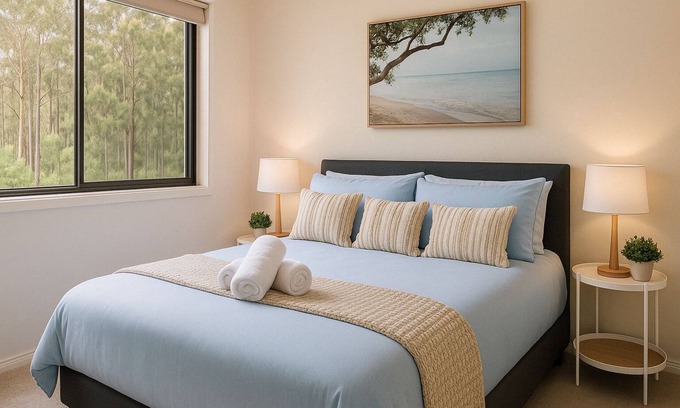 Surf Beach House | Sea Breeze Getaway, secluded family home filled with relaxation