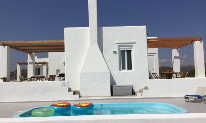 Lahania Villa | Sea Breeze Traditional Villa West: Great Aegean Sea View!