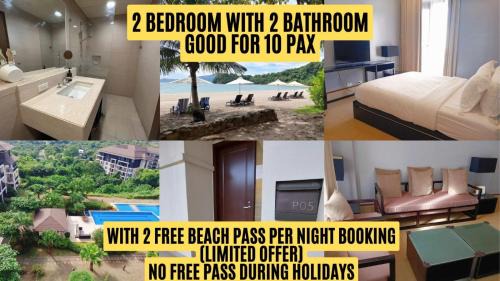 Morong Apartment | Sea Breeze Verandas at Anvaya Cove Penthouse Unit with Complete Sea View