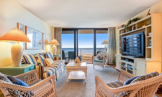Bethany Beach Condo | Sea Colony Ocean 6th floor condo w/pool, gym, and free WiFi