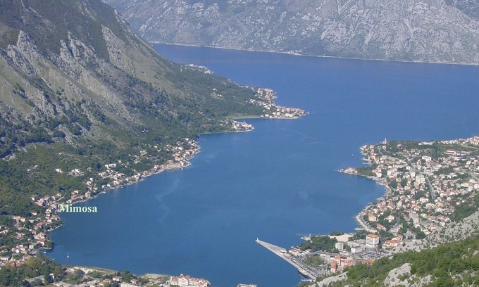 Kotor Apartment | Sea-front apartment with large terrace overlooking Kotor Bay