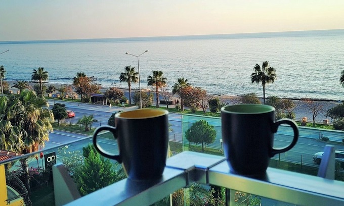Kestel Apartment | SEA FRONT "Luxury Residence" Large Studio Apt. (35)