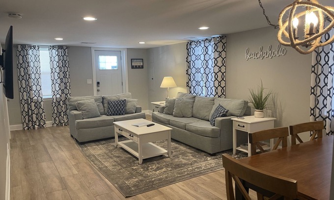 Ortley Beach House | Sea Level Sanctuary's Low Tide in Seaside Park