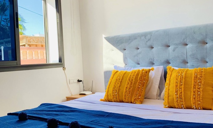 Tamraght Apartment | Sea/mountain view spacious terrace apartment, 5 mins beach tamraght/taghazout
