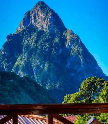 Soufriere Apartment | Sea Piton View Couple Escape- Certified