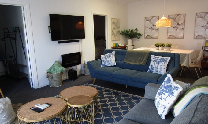 Dalrymple Apartment | Sea Salt Apartment Main - Short walk to beach! Free WiFi! newly decorated!