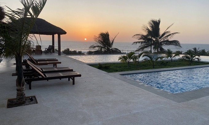Cap Skirring House | Sea view, beach and pool access