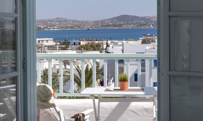 Adamas Apartment | Sea View Maisonette with Pool-Jacuzzi at the heart of Milos
