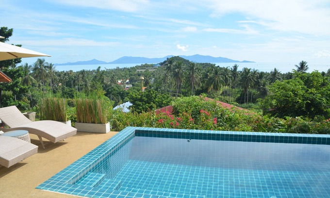 Plai Laem Villa | Sea view villa 185m close to Bophut and Maenam