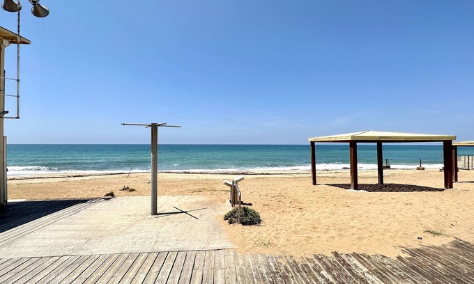 Nahariya Apartment | Seafront Gugel Waves GW945: Unmatched Sea Views in Nahariya