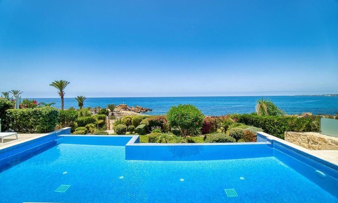 Kissonerga Villa | Seafront Villa 2 - Three Bedroom Villa, Sleeps 6