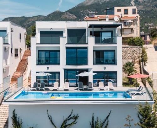 Bar Villa | Seafront Villa with Private Pool in Dobra Voda, Montenegro