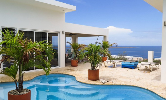 Sabadeco Villa | Seascape Villa - Private Pool, Amazing Ocean Views, Great for Groups!