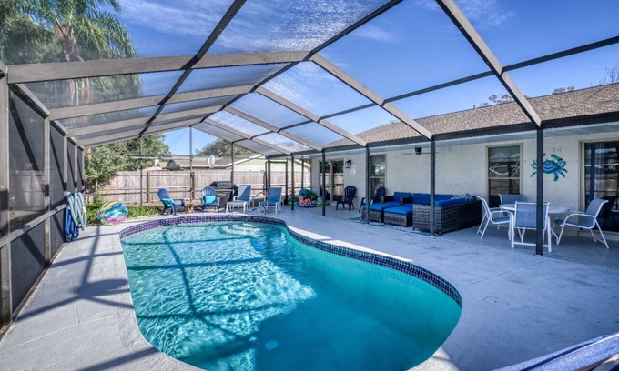Whitfield House | Seashells & Sunshine – Pool, Games, AMI Beaches