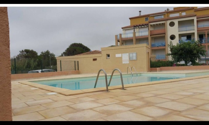 Vias Apartment | Seaside apartment 35m2 2/4 Pers, terrace, swimming pool, Parking, Secure residence