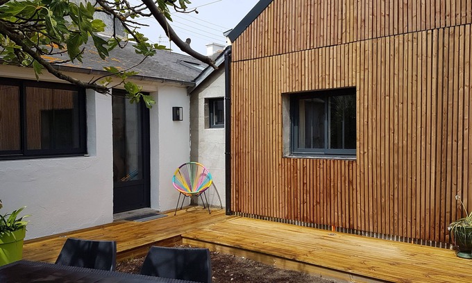 Gavres House | Seaside house "Under the fig tree