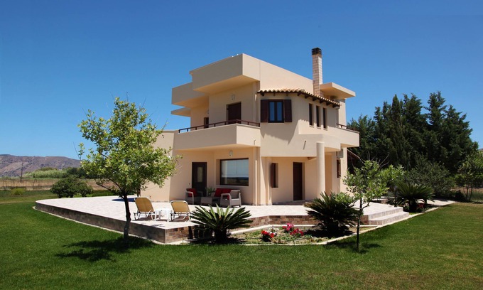 Korfalonas Villa | Seaside VILLA ALLEGRA with spectacular peaceful natural surroundings