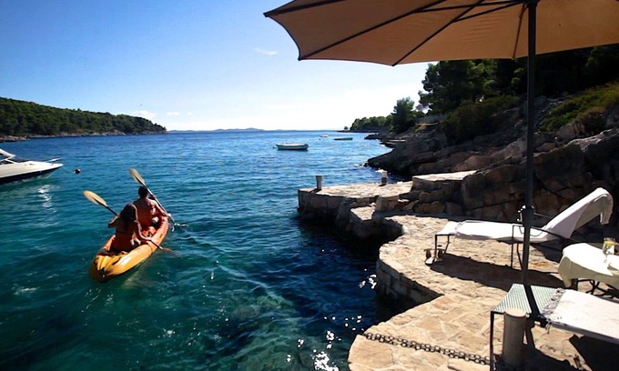 Milna (Brac) Villa | Seaside Villa | Secluded Bay | Boat Mooring | Stunning Views
