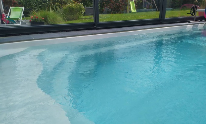 Amfreville House | Seaside villa. Swimming pool/Jacuzzi. Cabourg 10km. Deauville 30km.