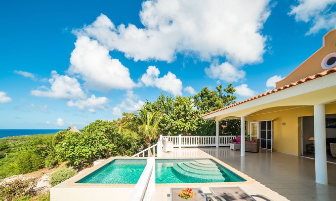 St. Marie Villa | Seaview Villa with Private Pool - Overlooking the Caribbean Sea - Coral Estate