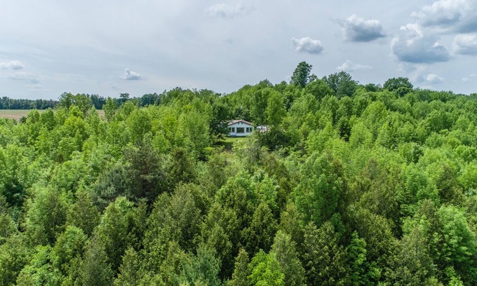 Brockton House | Secluded 3 bedroom bungalow on the Saugeen River with 85-acres.