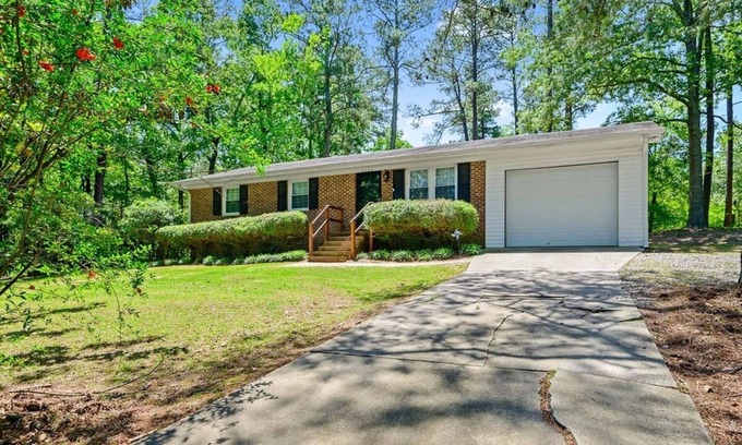 Raleigh House | Secluded 3BR Furnished Home near Downtown Raleigh