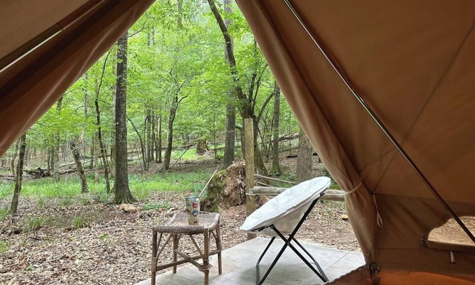 Lake Oconee RV Rental | Secluded Bell Tent Retreat Near Lake Oconee