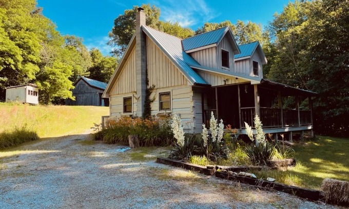 Helmsburg Cabin | Secluded Cabin on 16 Beautiful Acres in NW Brown County!