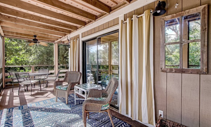 Fernandina Beach Condo | Secluded Condo with Peaceful Wooded Views and Easy Access to the Beach by RedAwning