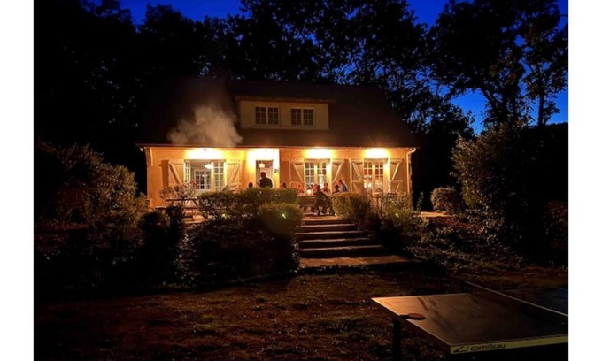 Pontgouin House | Secluded cottage, 24-hour party allowed, lake, nature